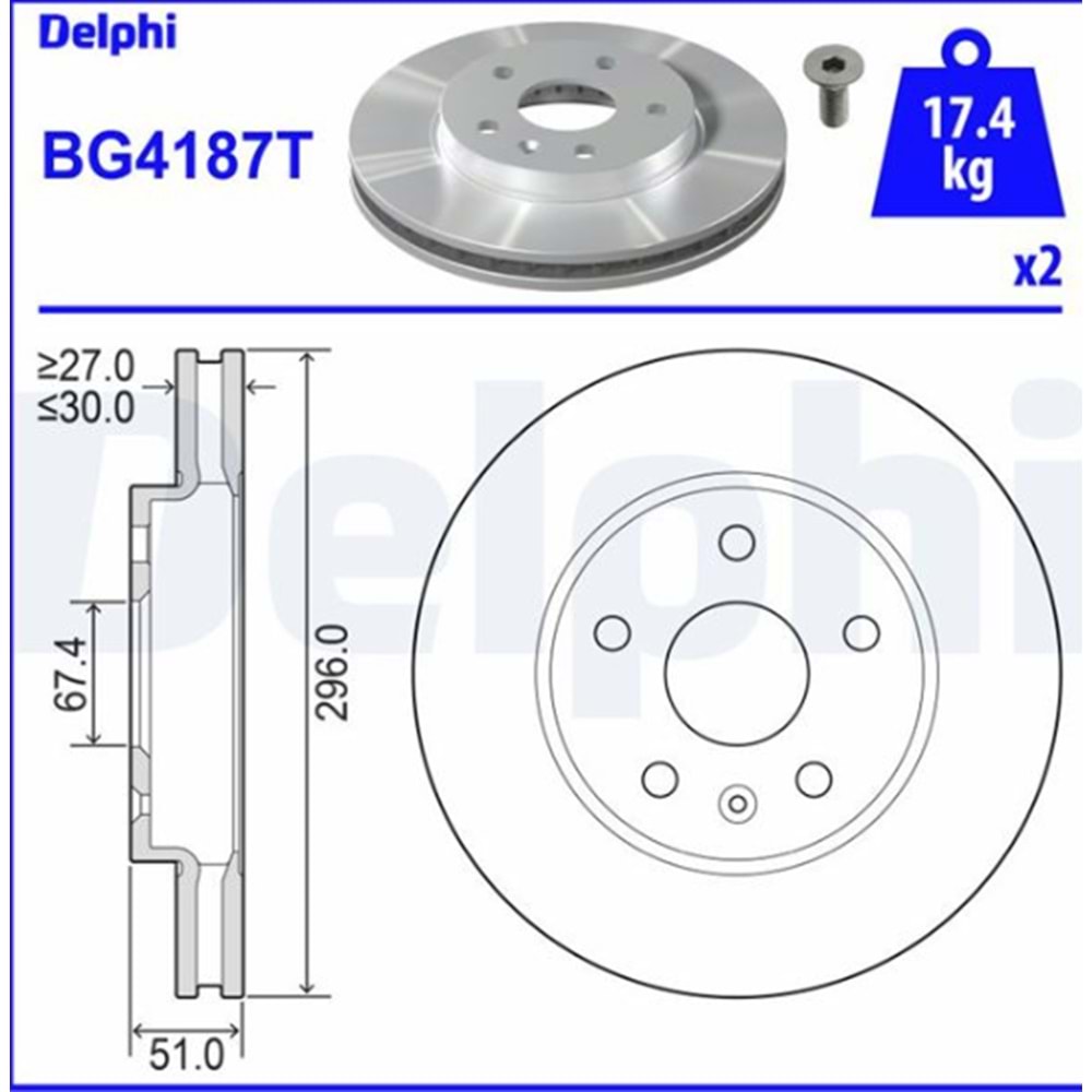 FREN DİSKİ ÖN İNSİGNİA 16İNC