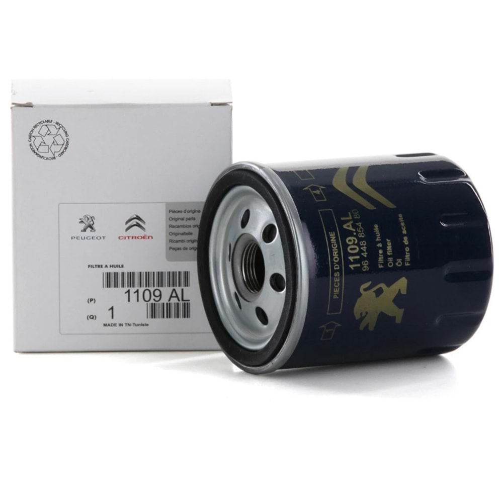 YAĞ FİLTRE CROSSLAND X - GRANDLAND 1.2 17-/ BERLINGO 1.9 D 96-08/ BERLINGO 1.2 PURETECH 19-/ C-ELYSEE 1.2 VTI 12-/ C3 AIRCROSS 1.2 PURETECH 17-/ 206 1.4i 98-06/ BOXER II 2.2 HDI 2002-2006