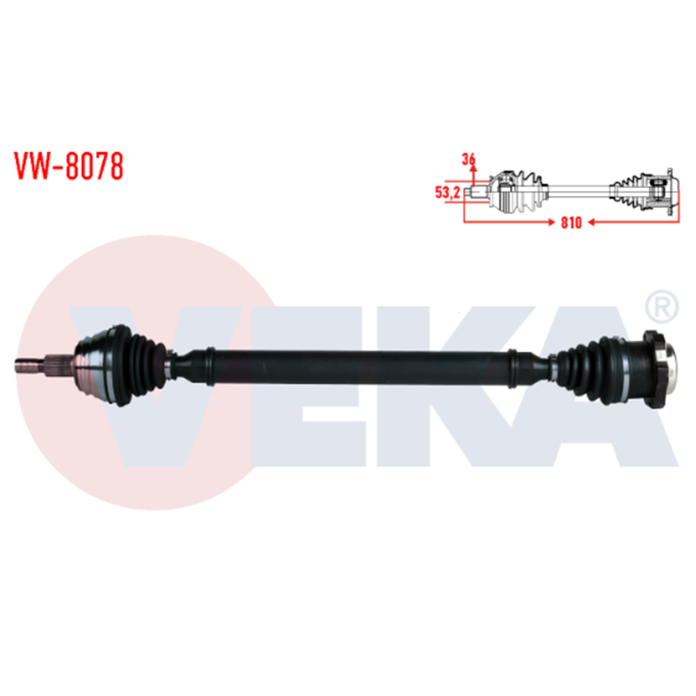 AKS KOMPLE SAĞ GOLF IV - BORA 99-05 - LEON - TOLEDO 00-06