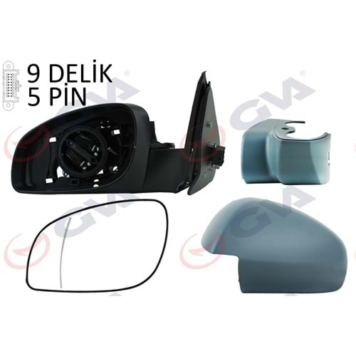 AYNA KOMPLE VECTRA C SOL ELEK COMFORD 2002 >