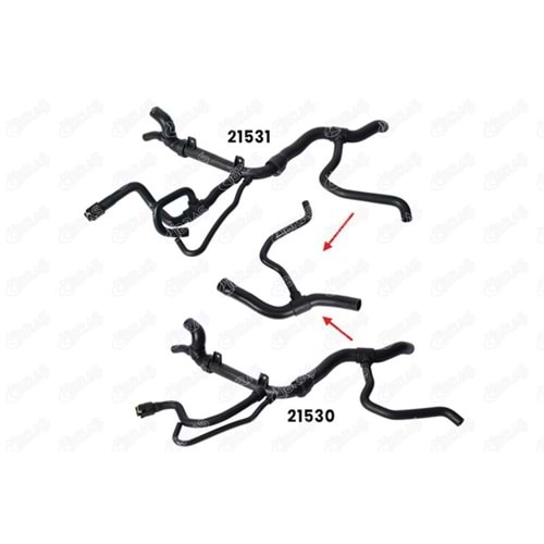 AHTAPOT HORTUM ALT PARÇASI VECTRA B X20XEV
