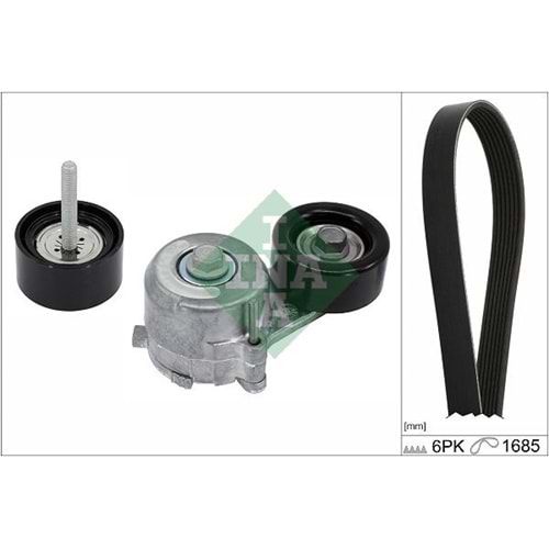V KAYIŞ GERGİ SETİ KOMPLE A16XHT