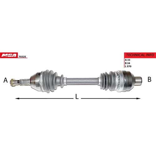 AKS KOMPLE SAĞ ASTRA H