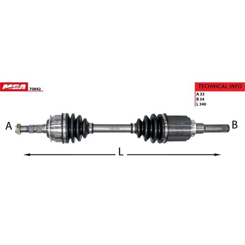 AKS KOMPLE CRUZE SOL OTOMOTİK