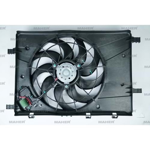 FAN MOTORU KOMPLE A16XER A14NET MANUEL CRUZE ASTRA J
