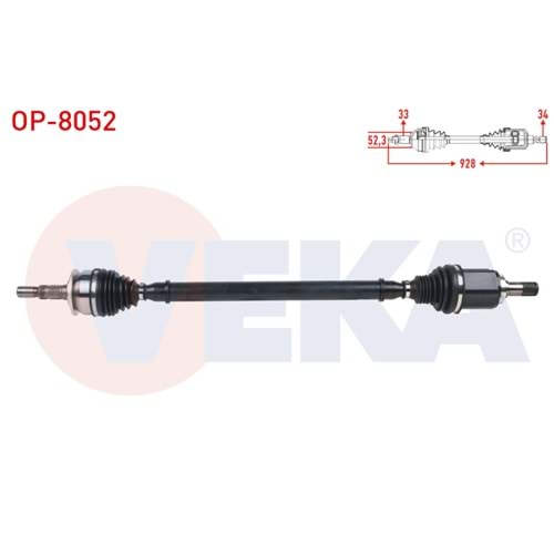 AKS KOMPLE SAĞ ASTRA K ÖN OTOMOTİK