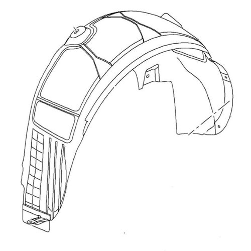 ÇAMURLUK DAVLUMBAZI SAĞ ARKA ASTRA J SEDAN