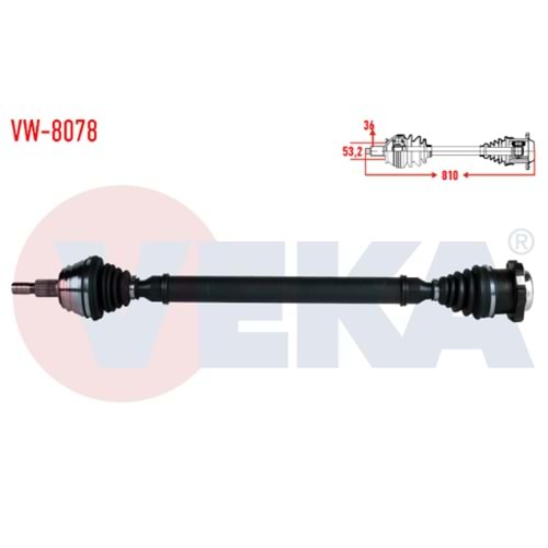 AKS KOMPLE SAĞ GOLF IV - BORA 99-05 - LEON - TOLEDO 00-06