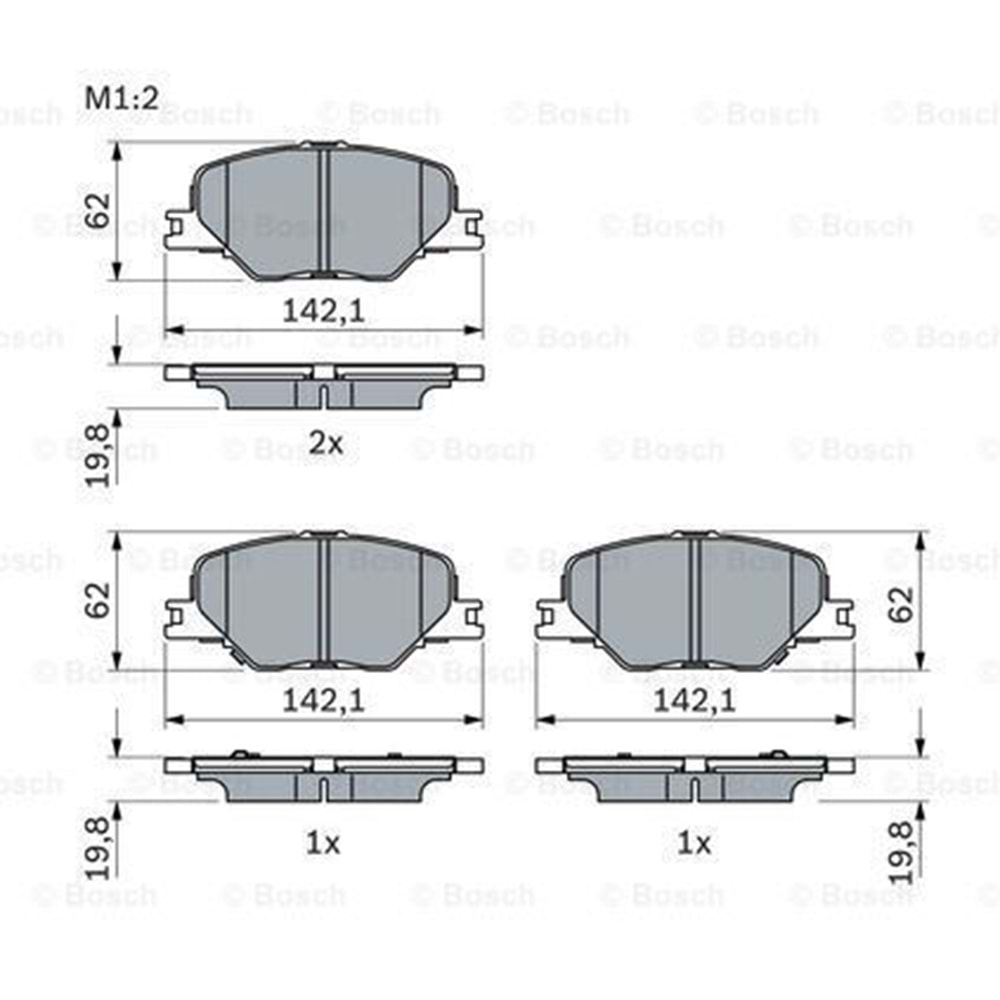 FREN BALATASI ÖN OPEL İNSİGNİA B