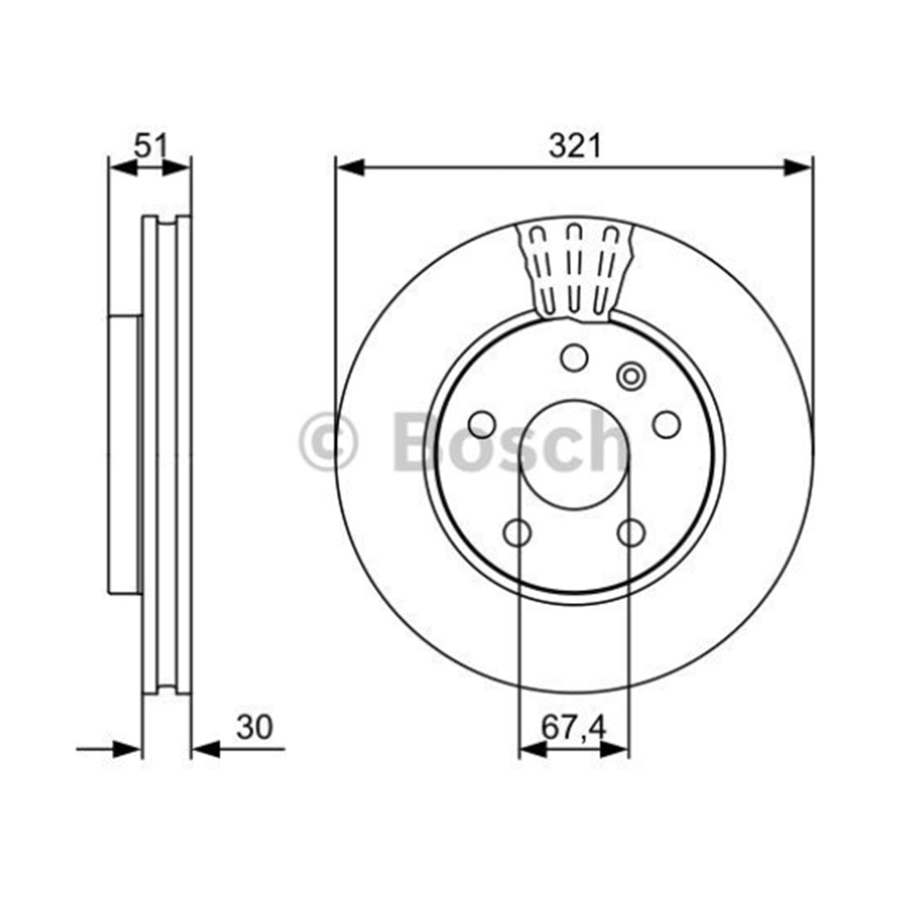 FREN DİSKİ ÖN İNSİGNİA A16LET 17 İNC 1AD