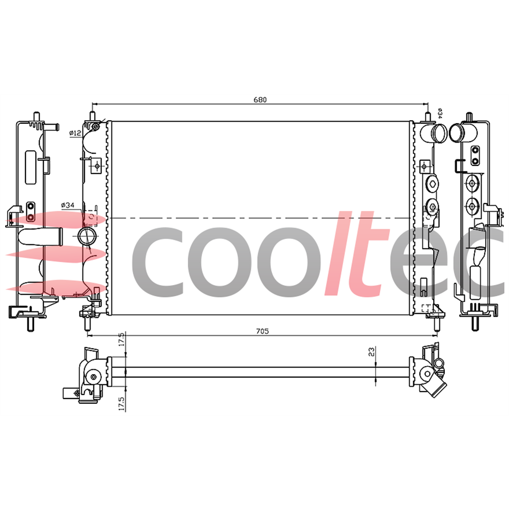 SU RADYATORU VECTRA B 2.0 DTH