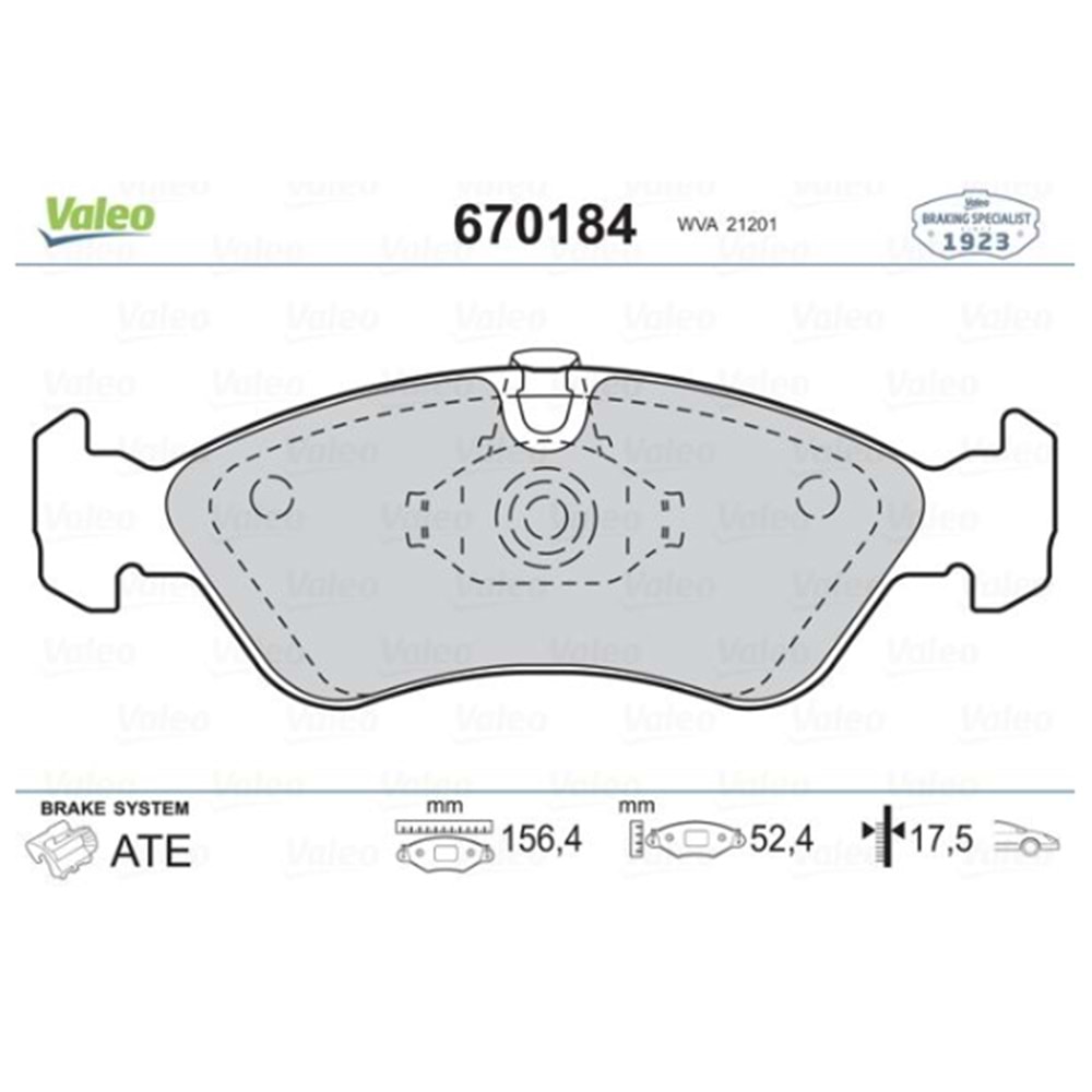 BALATA ÖN VECTRA A 2,0